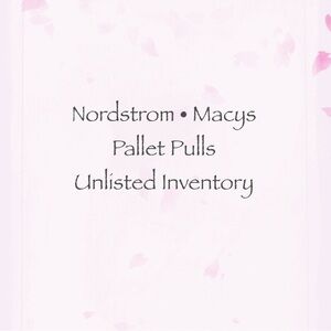 Live Show Unlisted Inventory